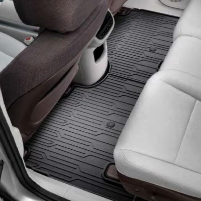 Hyundai IONIQ 9 Fußmatten, Gummi hinten für 2. u. 3. Sitzreihe (Swivel-Variante)
