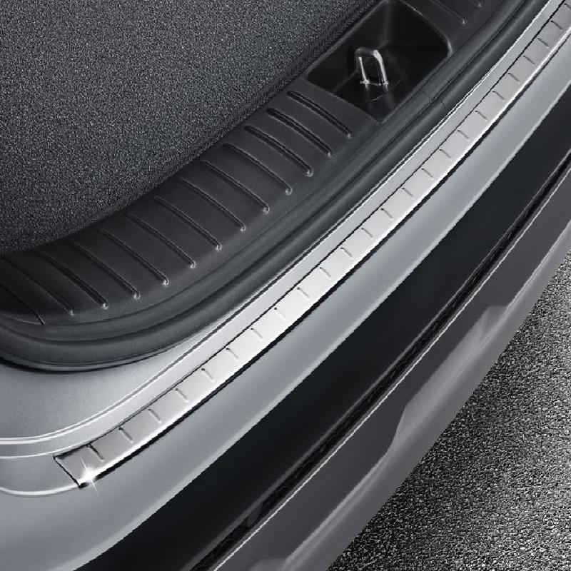 Hyundai Santa Fe TM Ladekantenschutzleiste Edelstahl