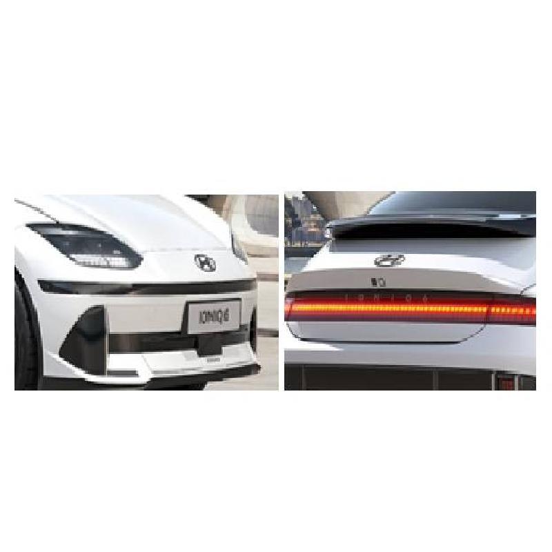 Hyundai IONIQ 6 Logo-Set vorne u. hinten
