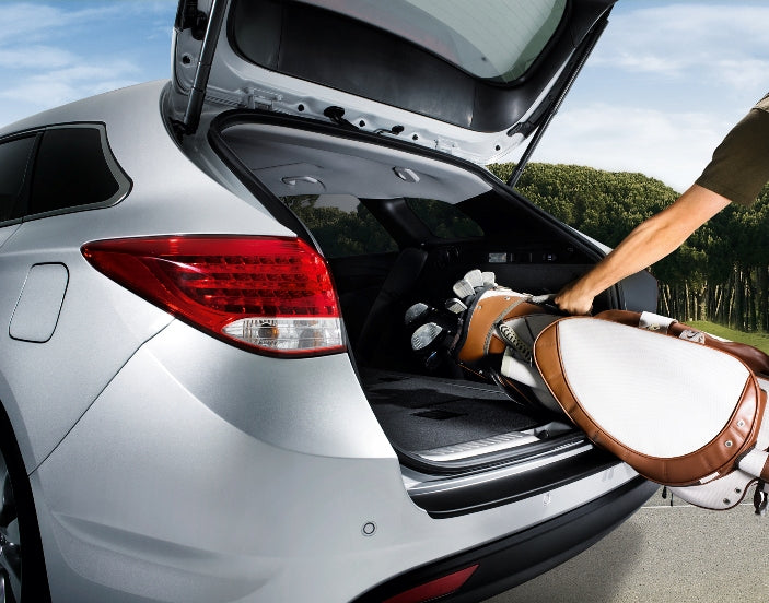 Hyundai i40 cw Ladekantenschutzfolie schwarz