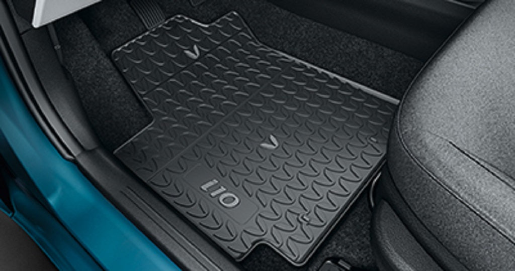 Hyundai i10 AC3 Gummi Fußmatten