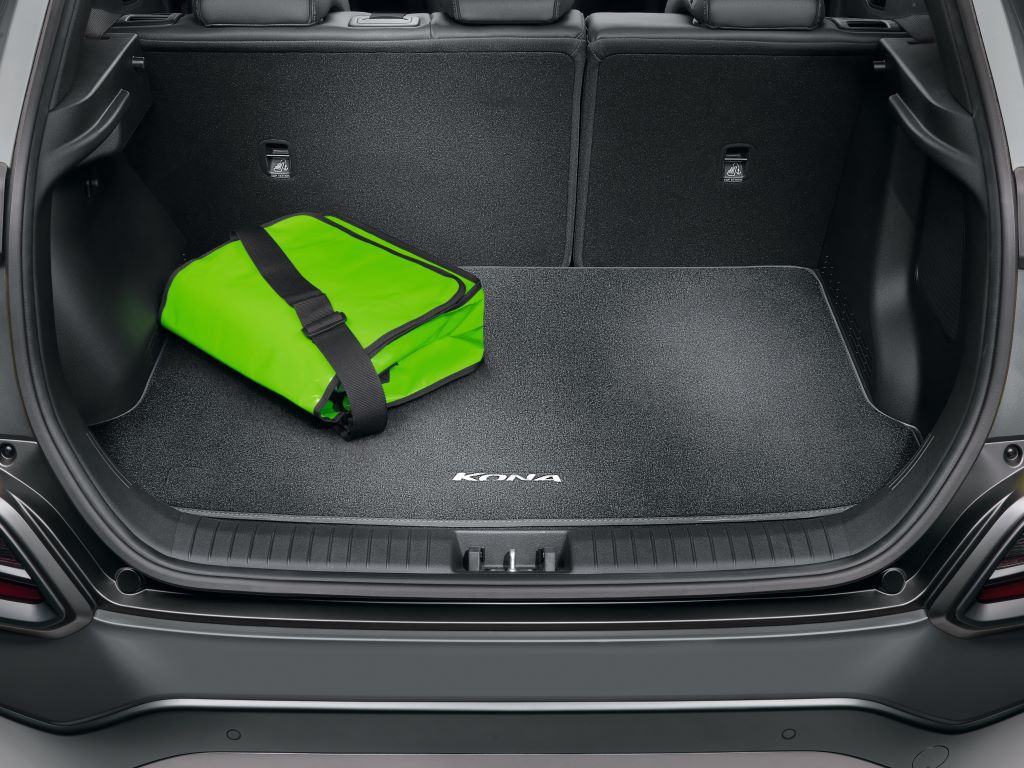 Hyundai KONA OS, Kofferraummatte, Velours, wendbar