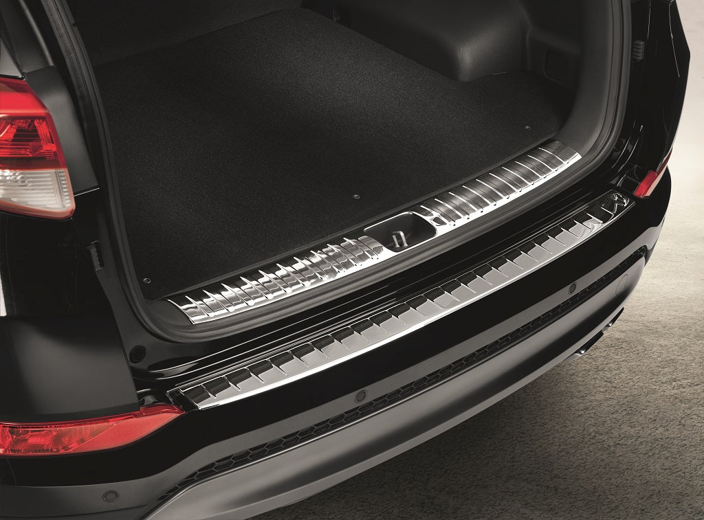 Hyundai TUCSON TL Ladekantenschutz außen, Edelstahl