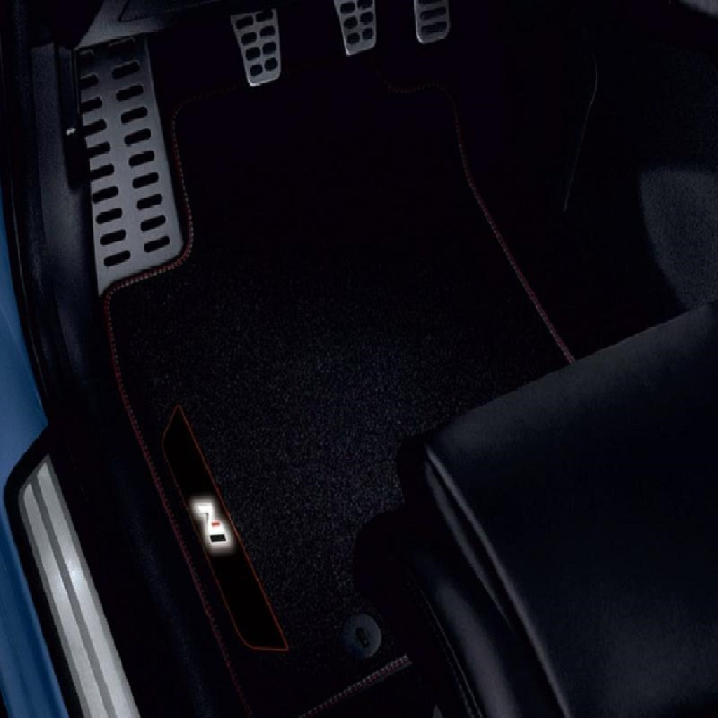 Hyundai i30 N Fußmatten Velours beleuchtet
