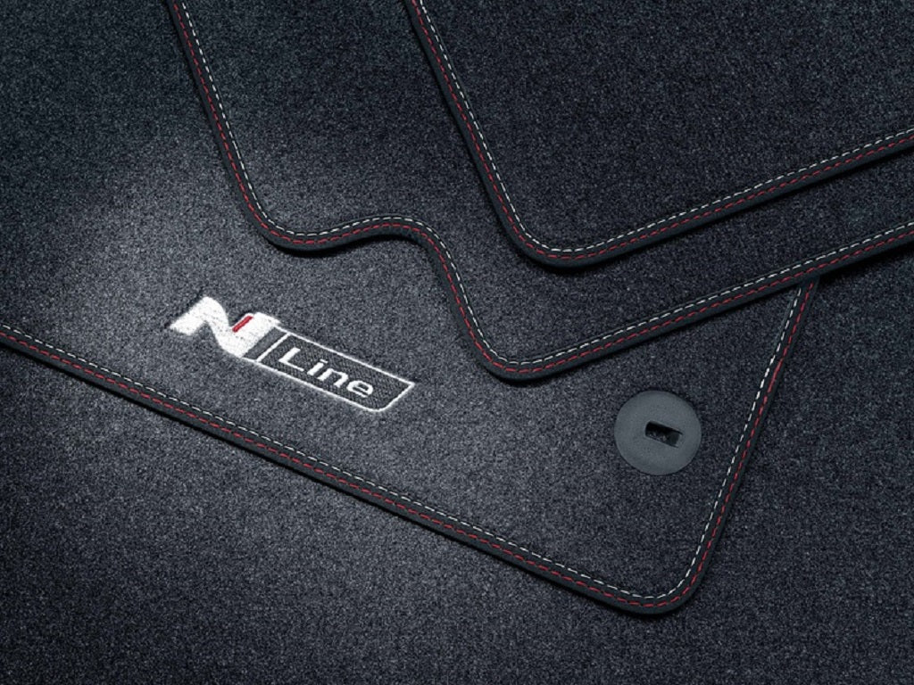 Hyundai i20 BC3, i20N Fußmatten, Velours N-Line