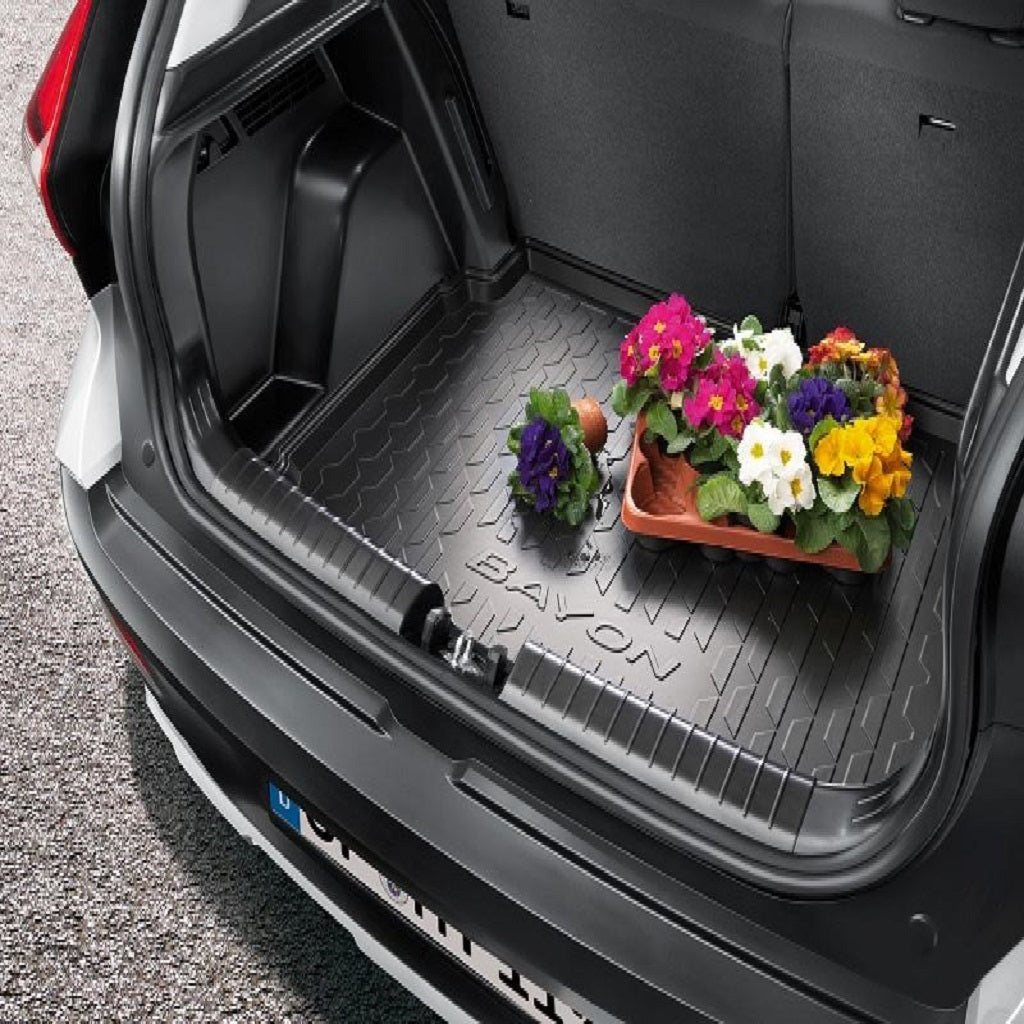 Hyundai BAYON Kofferraum-Formschalenmatte mit doppeltem Ladeboden (Mild-Hybrid)