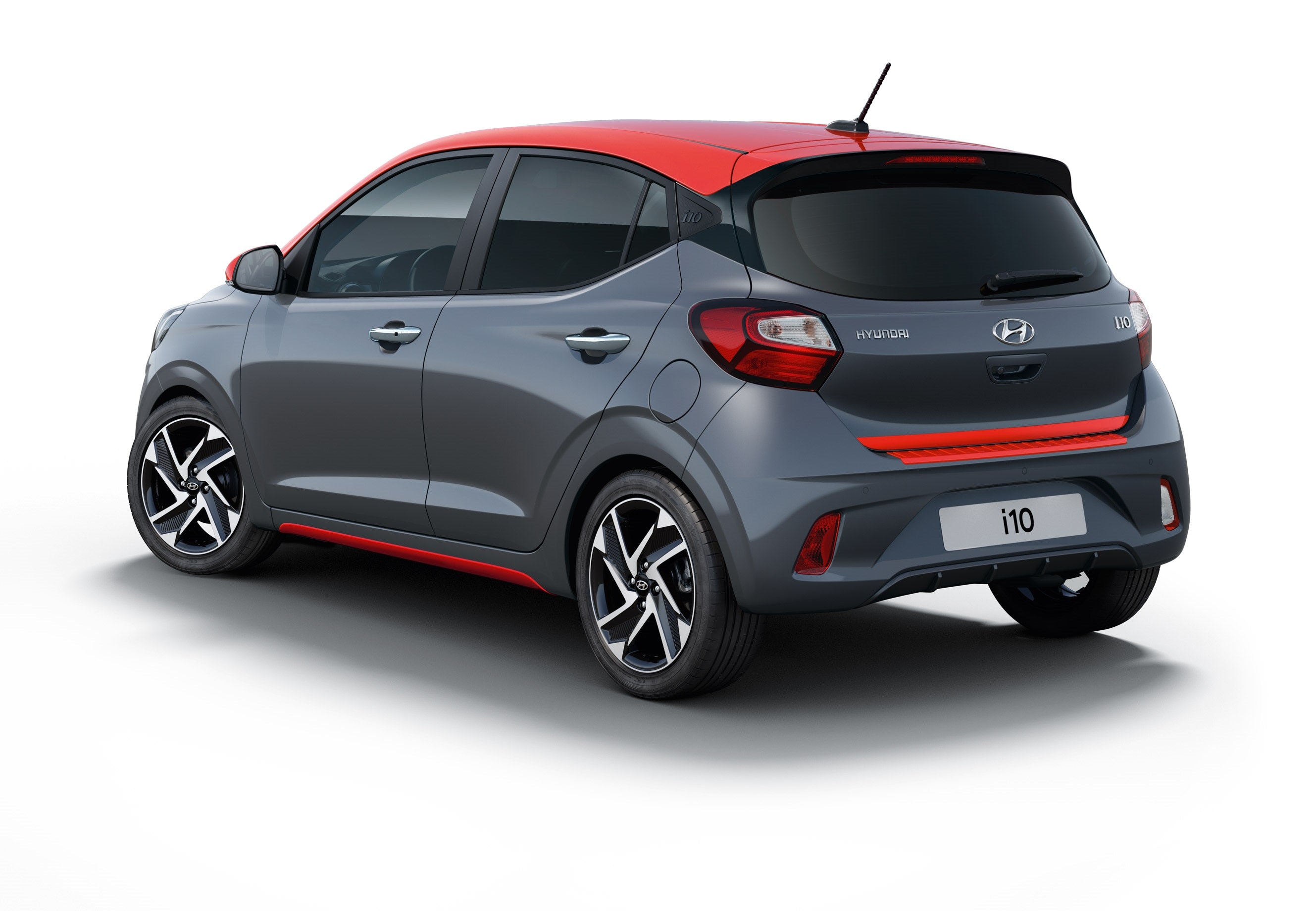 HYUNDAI I10 Ab 2020 Stoßstange Hinten Heckschürze Original 86611 K7000 Pdc