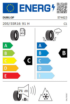 Hyundai IONIQ Winterkomplettradsatz Dunlop 205/55 16 Zoll