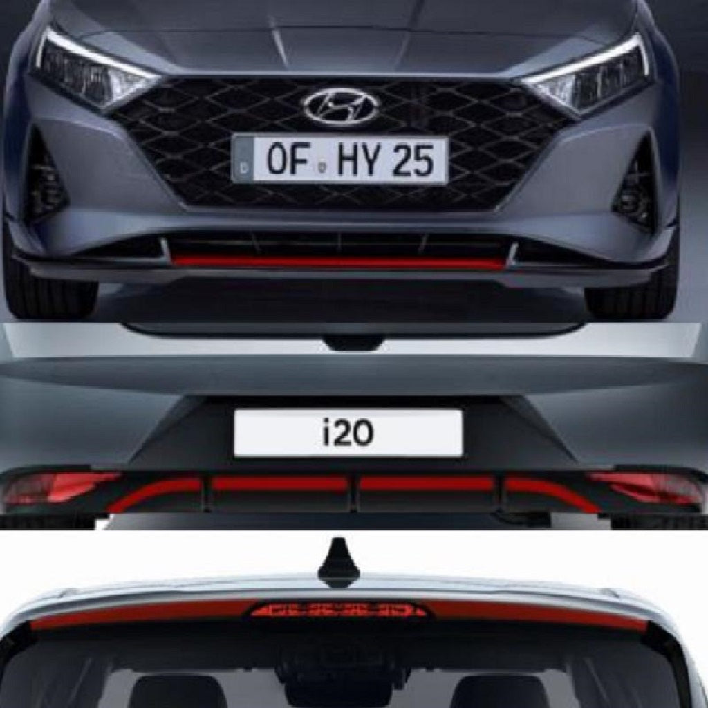 Hyundai i20 Front- und Heckdekor