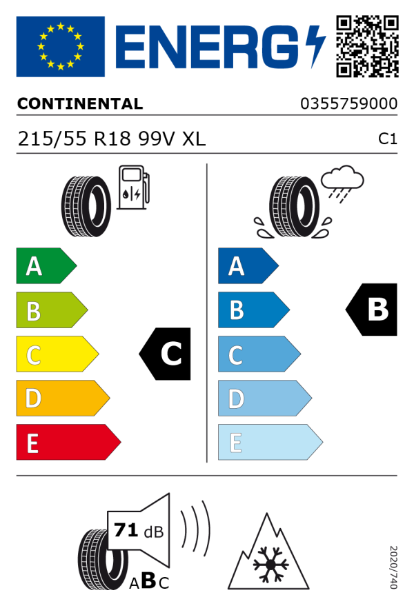 Hyundai KONA SX2 Alu-Winterkomplettrad Continental 215/55R18 18 Zoll