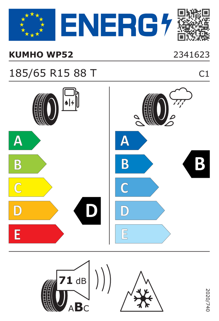 Hyundai INSTER AX1 Winterkomplettrad Kumho 185/65 R15 15 Zoll