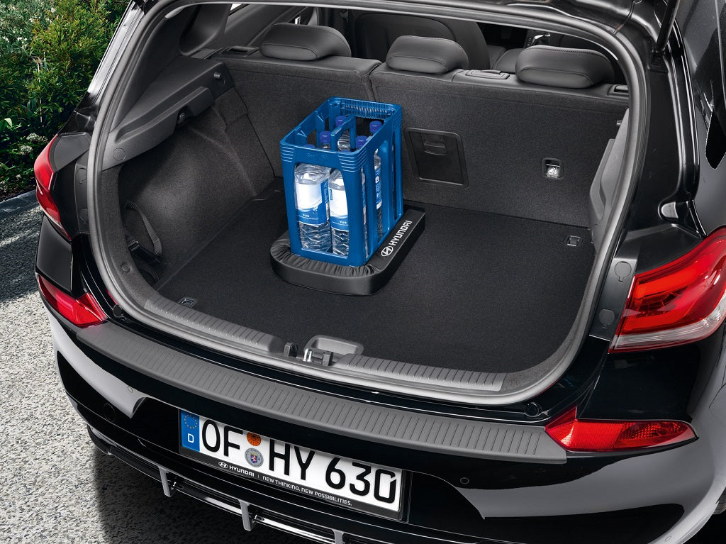 Hyundai Orderly, Gepäckfixierung, Trennelement für Kofferraum