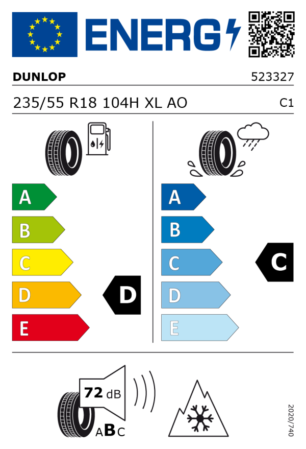 Hyundai Tucson NX4 Alu Winterkomplettradsatz Dunlop 235/55 18 Zoll